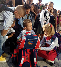 Първи звънец край Дунава