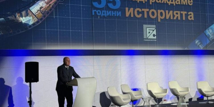 Служебният министър на образованието и науката проф. Галин Цоков, който откри дискусия на тема „Намиране и формиране на кадри за бъдещето на строителството: Изграждане на утрешния свят“