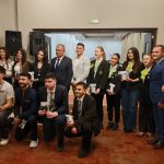 Министърът на образованието и науката проф. Сергей Игнатов награди победителите в регионалния кръг на Националното състезание по професии в туризма, който се проведе в Русе